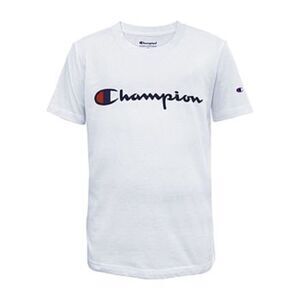 CHAMPION Big Boys Crew Neck Short Sleeve Graphic T-Shirt!